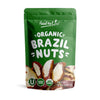 Food to Live Organic Dry Roasted Brazil Nuts, 8 Oz Non-GMO, Whole, Unsalted, Oven Roasted, No Oil Added, Vegan, Kosher. Good Sou