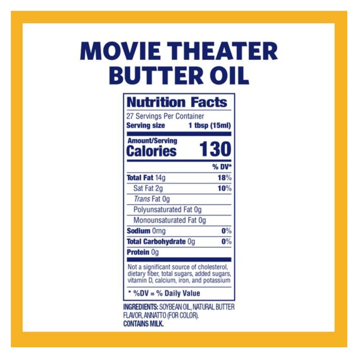 Kernel Season s Movie Theater Popcorn Oil, Butter, 13.75 Ounce (Pack of 6)