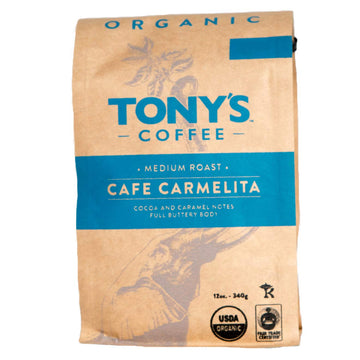 Tony'S Coffee Cafe Carmelita Drip Grind Coffee, 12 Oz