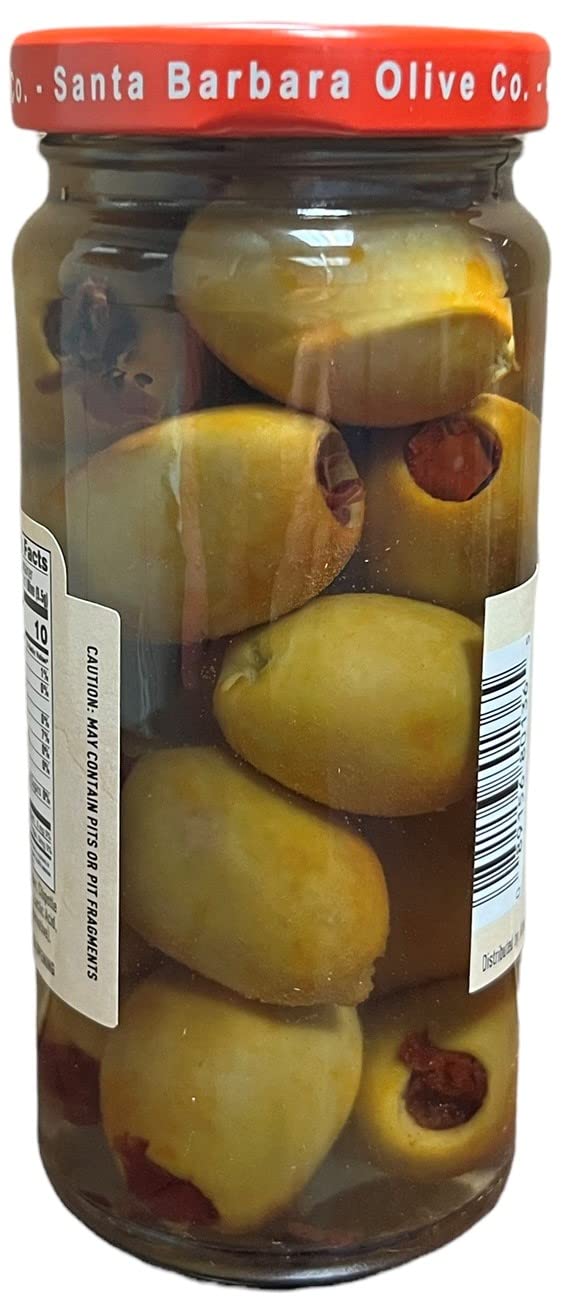 SANTA BARBARA OLIVE CO Chipotle Stuffed Olives, 3 Pack, 5oz