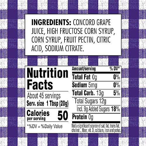 Smuckers Concord Grape Jelly, 32 Ounces