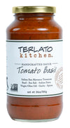 Terlato Kitchen Handcrafted Tomato Basil Sauce, 2 Jars, 24oz.