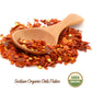 Filippone Organic Sicilian Chili Flakes, Shaker, 20 g (0.70 oz), Spicy Herb Seasoning, Fresh Grown in the Mountains of Sicily, I