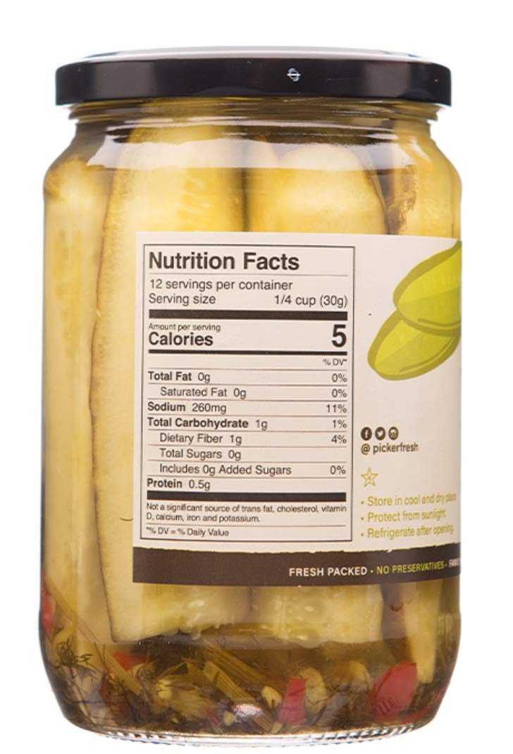Pickerfresh - Dill Kosher Spears - Case Of 6-24 Oz
