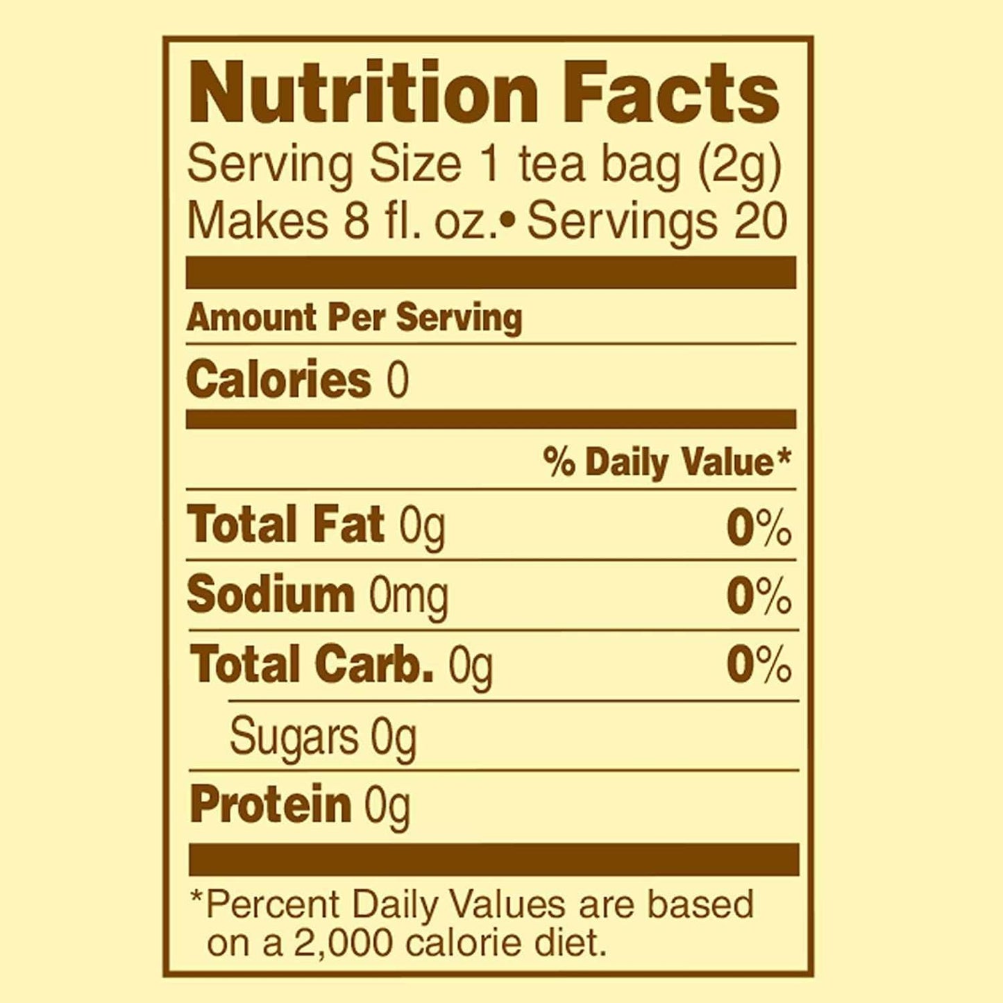 Celestial Seasonings Herb Tea True Blueberry 20 Bag (Pack Of 2)