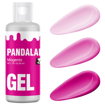 Magenta Gel Food Coloring - Pandalab 2 Ounce High Concentrated Food Dye for Baking, Cake, Cookie, Fondant, Icing, Easter Egg, Ma