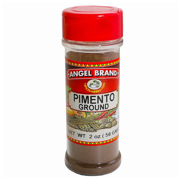 Angel Brand Allspice Pimento Seed Ground 2 oz Bottle - Premium Ground Spice for Cooking, Baking, and Seasoning - Rich Flavor for