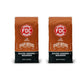 Fire Department Coffee Salted Caramel Bourbon Coffee - Medium Roast - 12 oz Pack of 2 - Veteran Owned, Non-Alcoholic, Roasted in the USA