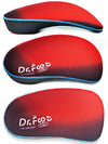 Dr. Foot'S 3/4 Length Orthotic Insoles, High Arch Support Inserts For Flat Feet Plantar Fasciitis Over-Pronation And Foot Pain (