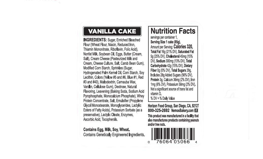 Ne-Mo'S Bakery Birthday Cake Squares - 36 Pack