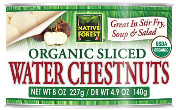 Native Forest Organic Sliced Water Chestnuts, 8 Ounce Cans (Pack of 6)