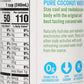 Goya Organic 100% Pure Coconut Water, 16.9 Fl Oz, Pack of 2