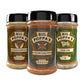 Big Poppa Smokers Gourmet Burger Kit - 3-Pack BBQ Seasoning with Jalapeño Bacon, Garlic Pepper & Beef Seasoning - Gluten-Free