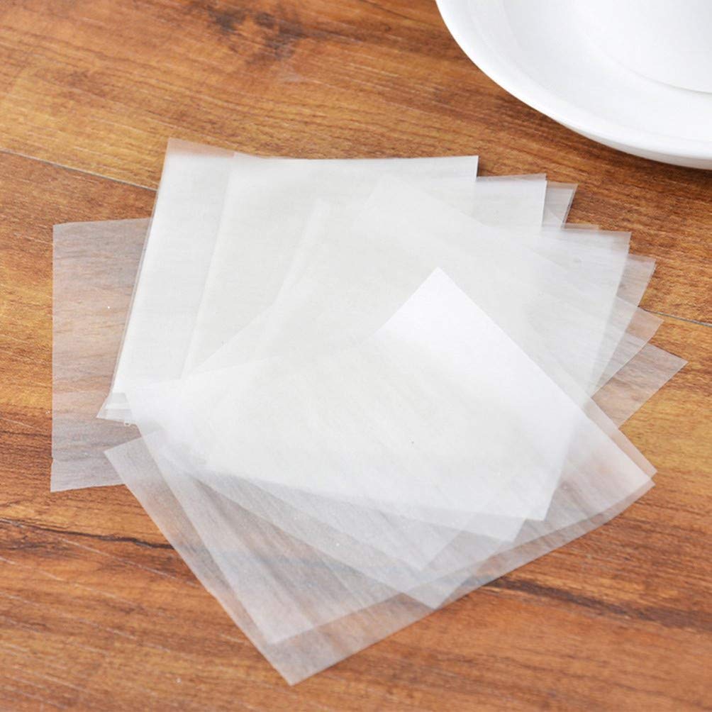 1000 Sheets Edible Glutinous Rice Paper Candy Wrapping Wafer Paper Sheets Rice Paper for Candy and Chocolate Making 3.15x2.36 In
