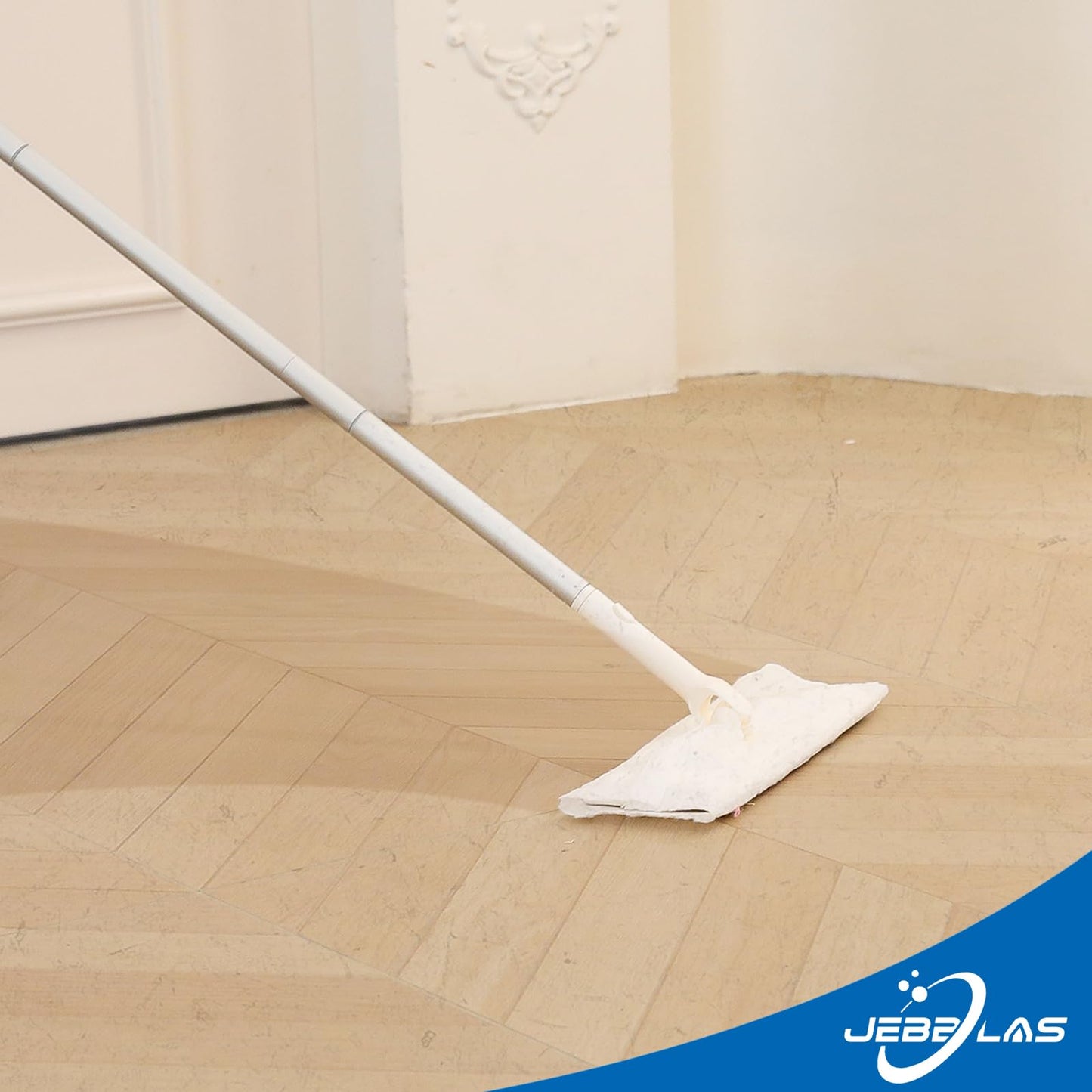 Jebblas Disposable Mop Cloth Dry Sweeping Pad For Floor Mop Sweeping Cloths Multi Surface Refills, 120 Count