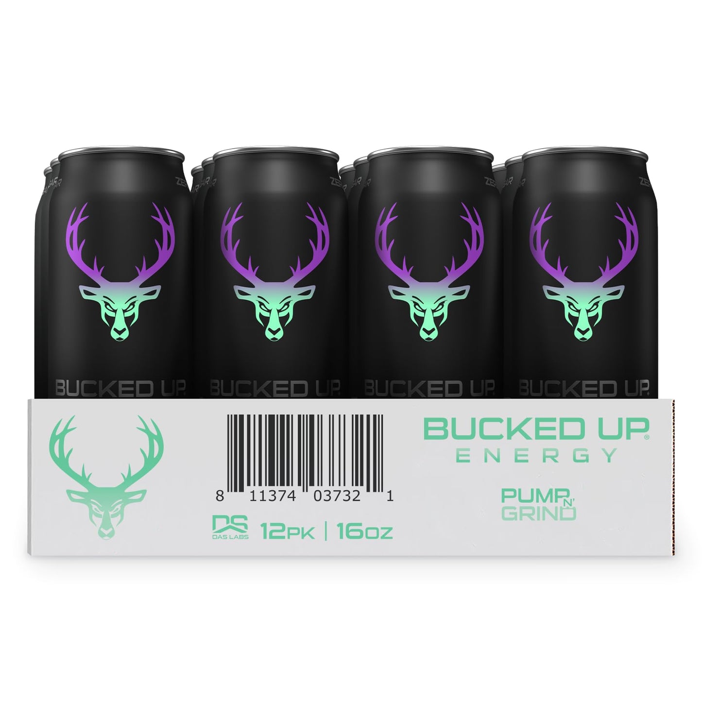 Bucked Up Energy Drink 300Mg (Pump N Grind) (12 Ct)