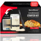 Apron Maven Sourdough Starter Kit - 34 oz Jar with Scale & Accessories - Clear, Model SDK34