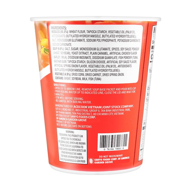Sapporo Ichiban Oriental Ramen Noodle Soup Cup, Original Soy Sauce Flavor, No.1 Tasting Japanese Instant Noodles (2.25 Ounce/12