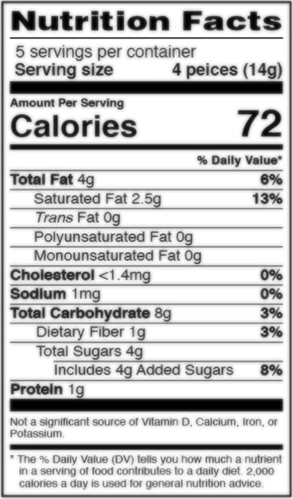 Riice The Bites Puffed Brown Rice Bites Pack Of 4 - Kosher, Vegan, Non-Gmo, Chocolate Coated Gluten-Free, Nut-Free Snack Bites -