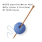 Gisimo 100 Merino Wool Yarn, 6-Ply Luxurious And Soft Yarn For Hand Knitting  Crocheting, 176 Oz50G, 127 Yds116 Meters (Blue, 1