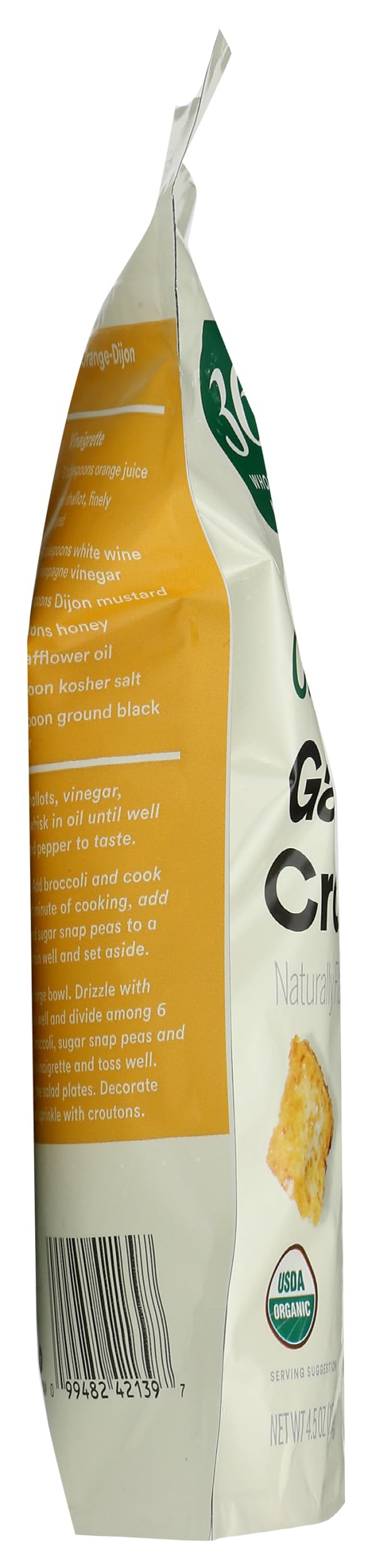 365 by Whole Foods Market, Organic Butter And Garlic Croutons, 4.5 Ounce