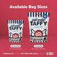 Taffy Shop Peoples PPL, Pomegranate Peach Lemonade Salt Water Taffy - Gourmet Soft Chewy Candy, Bulk Sweet Snack, Fresh Gift &