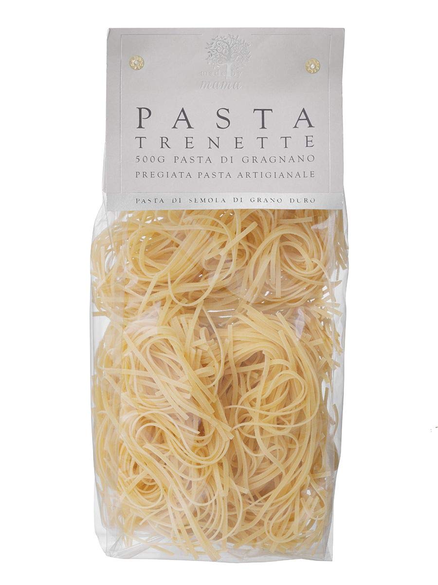 Made by Mama Pasta Trenette di Semola di Grano Duro (1 Pound / Pack of 1) | Traditional Italian Pasta, Thin & Delicate, Perfect 