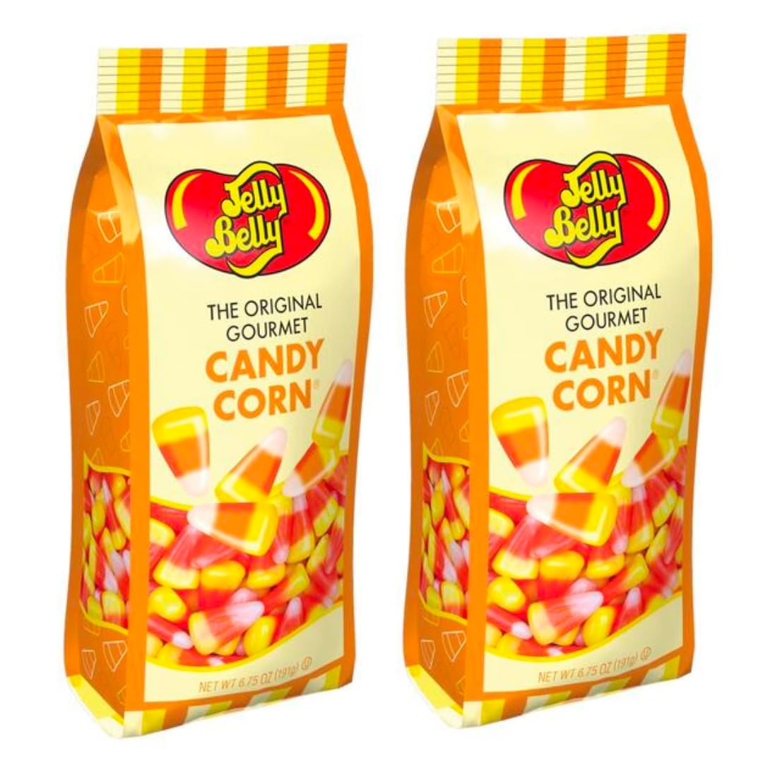 Jelly Belly Candy Corn - Gift Pack of 2, 7.5 oz. Bags by Lyzas Sweets & Treats