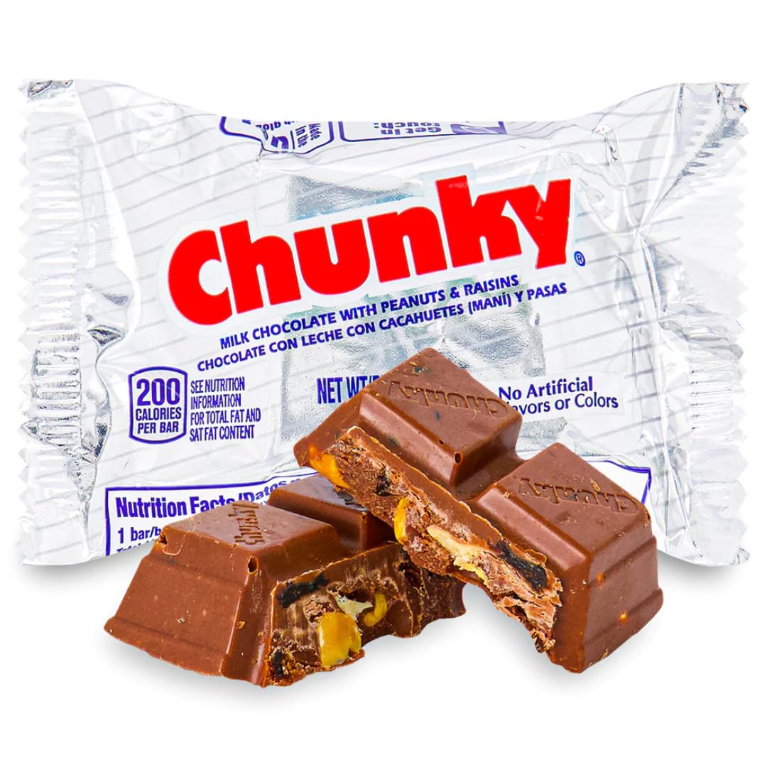 Classic Full Size Candy & Candy Bar Gift Packs By Lyza'S Sweets & Treats (Pack Of 4, Chunky Bar)