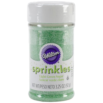 Wilton Sprinkles 3.25oz Colored Sugar Light Green