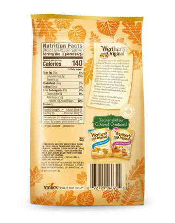 Werther'S Original Caramel Apple Soft Caramels Harvest Caramels 8.57 Oz (Pack Of 2)
