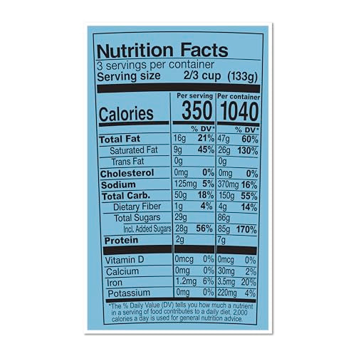 Ben & Jerrys Non-Dairy Milk & Cookies Vanilla Frozen Dessert Certified Vegan Pint 16 oz