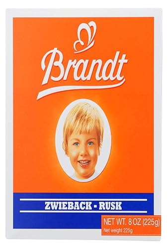 Brandt Zwieback - Case Of 10 - 8 Oz