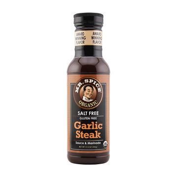 Mr. Spice Organic - Salt Free Sauce (Garlic Steak, Single)