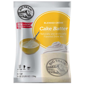 Big Train Cake Batter Blended Crème Beverage Mix, 3.5 Pound (Pack Of 1)