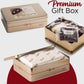 Dulcet Gift Basket Sympathy Classic Old Fashioned Gift Tin Box Assorted Gourmet Treats Ideal Gift for Men, Women, Family, and, F