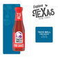 Taco Bell - Lavinia Essential Bundle: 4-Pack of Fire Sauce, 7.5 oz Glass Bottle + 1 Utility Prop.
