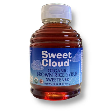 Sweet Cloud Organic Brown Rice Syrup (Ssal-Jocheong) Kosher, Organic, Gluten-Free, Vegan - Use In Baking, Glazes, Brewing, Tea -