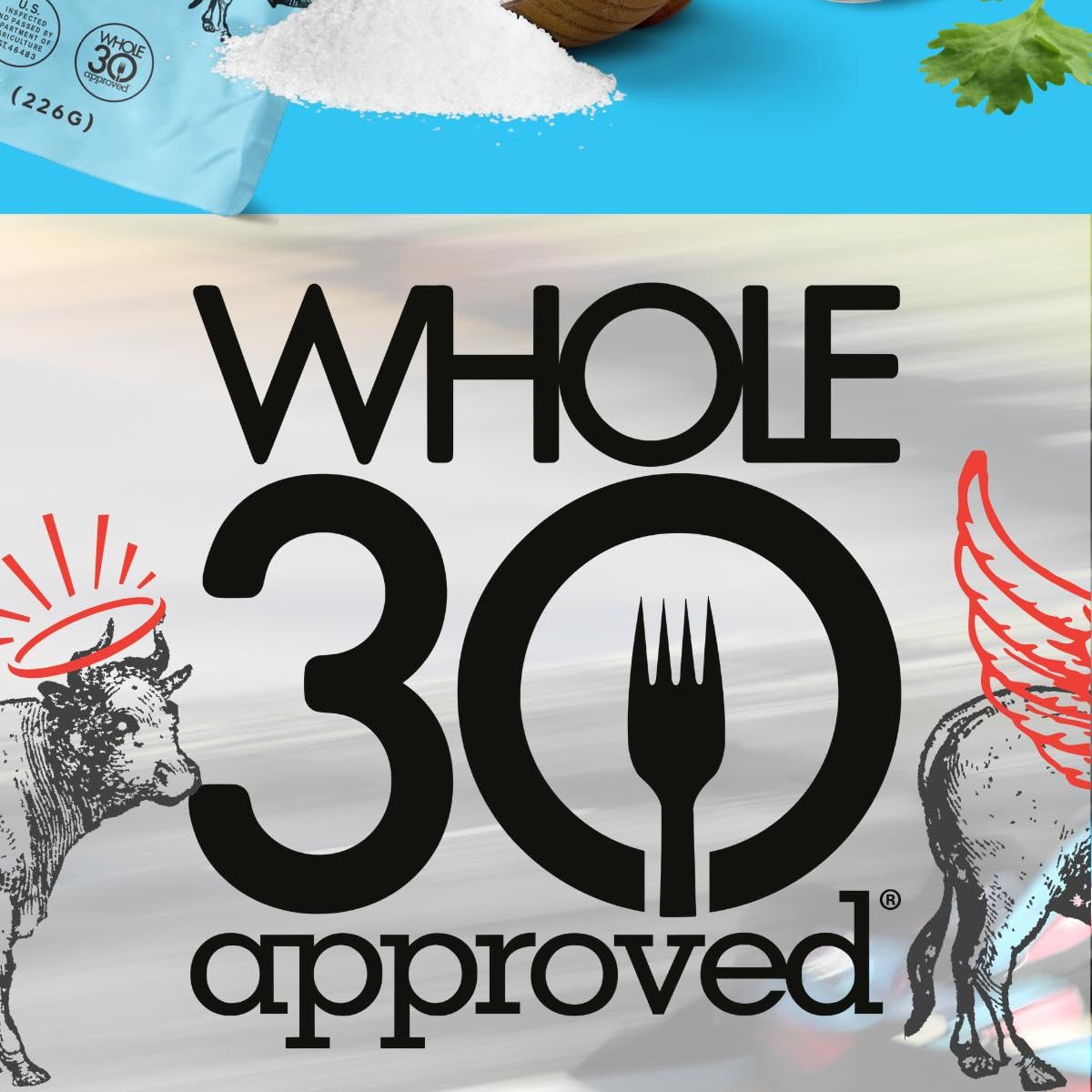 Brooklyn Biltong Air Dried Beef Snack, Whole30 Approved, Paleo, Keto, Gluten Free, Sugar Free, 2x2oz Bags