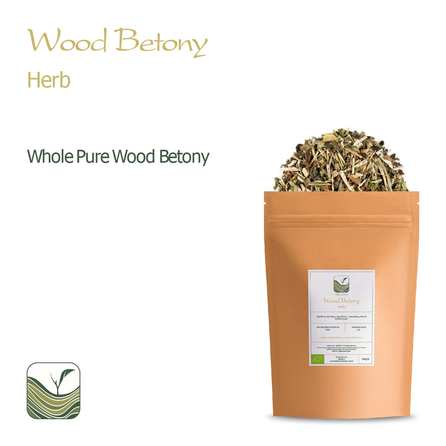 Wood Betony Tea Herb - Hedgenettle - Purple Betony - Bishopwort - Wood Betony Herb Tea Wood Betony Herb Purple Tea Herbal Tea Wo