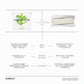 SIMPLY Gum | Spearmint | Plant- Based Chewing Gum | Pack of One (15 Pieces Total) | Synthetic Plastic Free + Aspartame Free + no