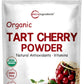 Micro Ingredients Organic Tart Cherry Powder - 4 Ounce, Antioxidant, Uric Acid Cleanse, Supports Joint Health & Sleep Cycles