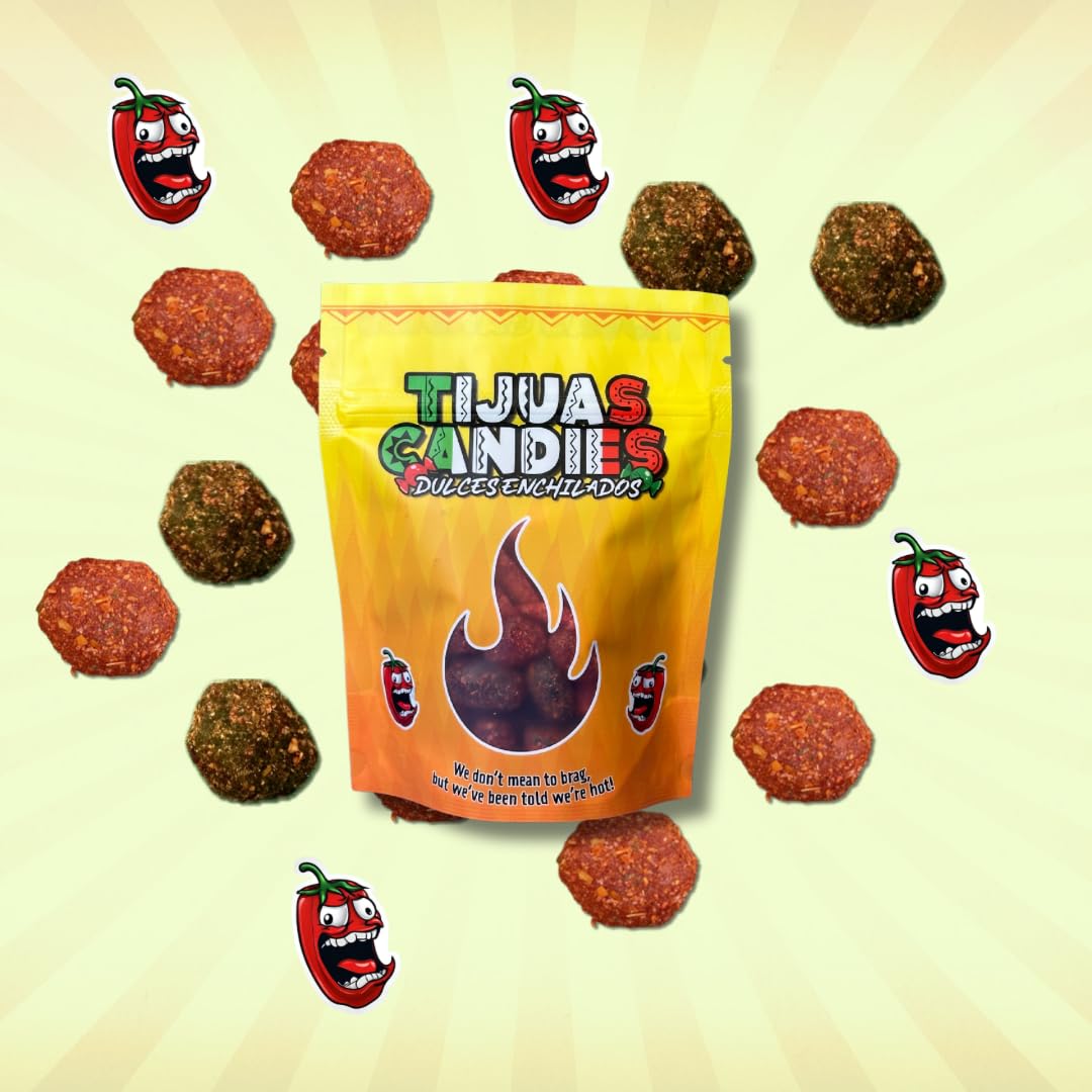 Tijuas Spicy Chamoy Gushers | Spicy Fruit Gusherz | Tiktok Chamoy Spicy Candy