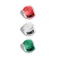 Fancy Sprinkles Madame Claus Edible Glitter Set for Sparkling Food & Drinks, No Taste or Texture Ruby Red, Diamond White, Emeral