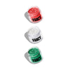 Fancy Sprinkles Madame Claus Edible Glitter Set for Sparkling Food & Drinks, No Taste or Texture Ruby Red, Diamond White, Emeral