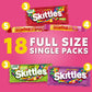 Skittles & Starburst Full Size Chewy Easter Candy Assortment, 37.05 Oz, 18 Ct