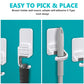 Tinkeep Mop Holder Wall Mounted Broom Holder Broom & Mop Grippers Self Adhesive No Drilling Super Anti-Slip Broom And Dustpan Ha