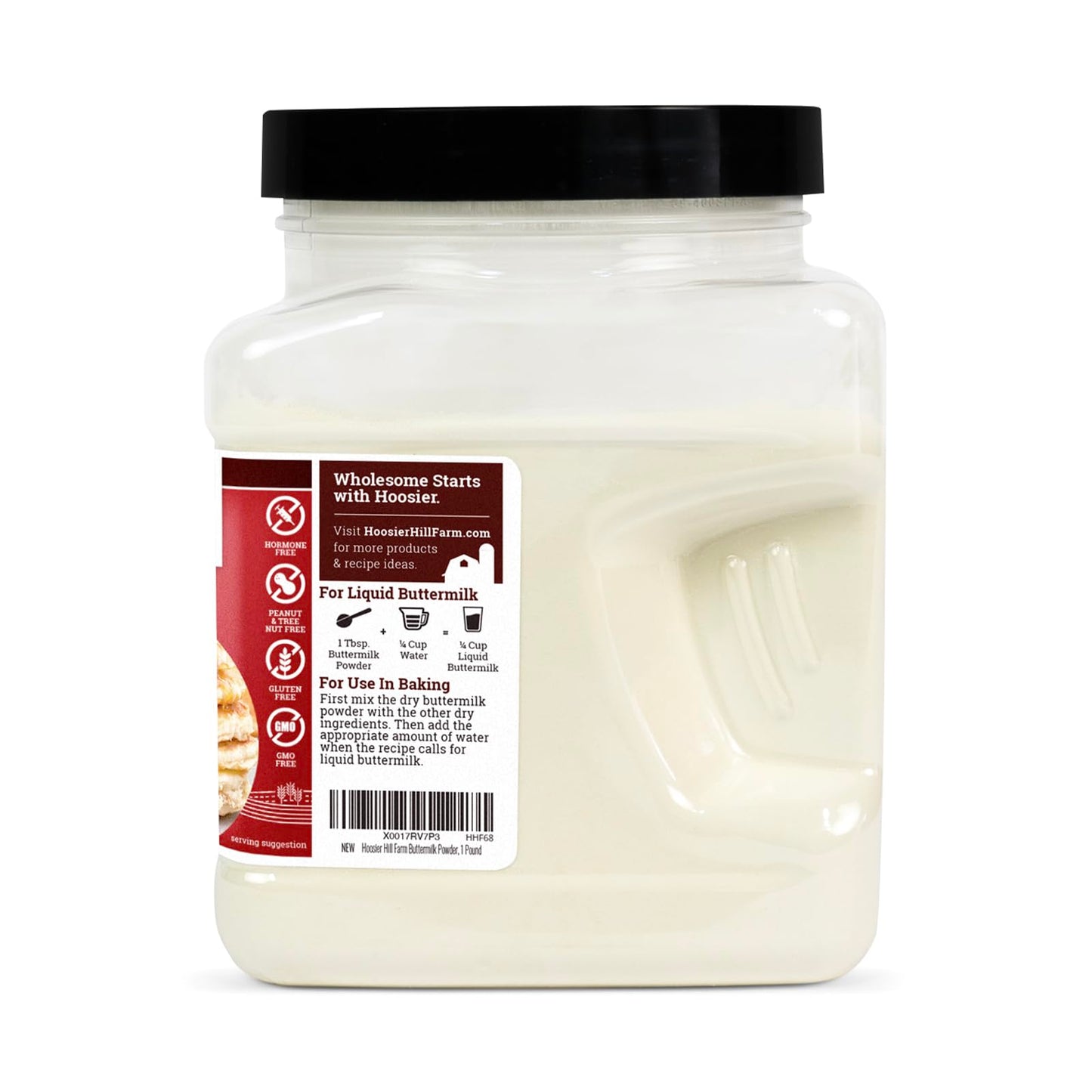 Hoosier Hill Farm Buttermilk Powder, 1LB (Pack of 1)