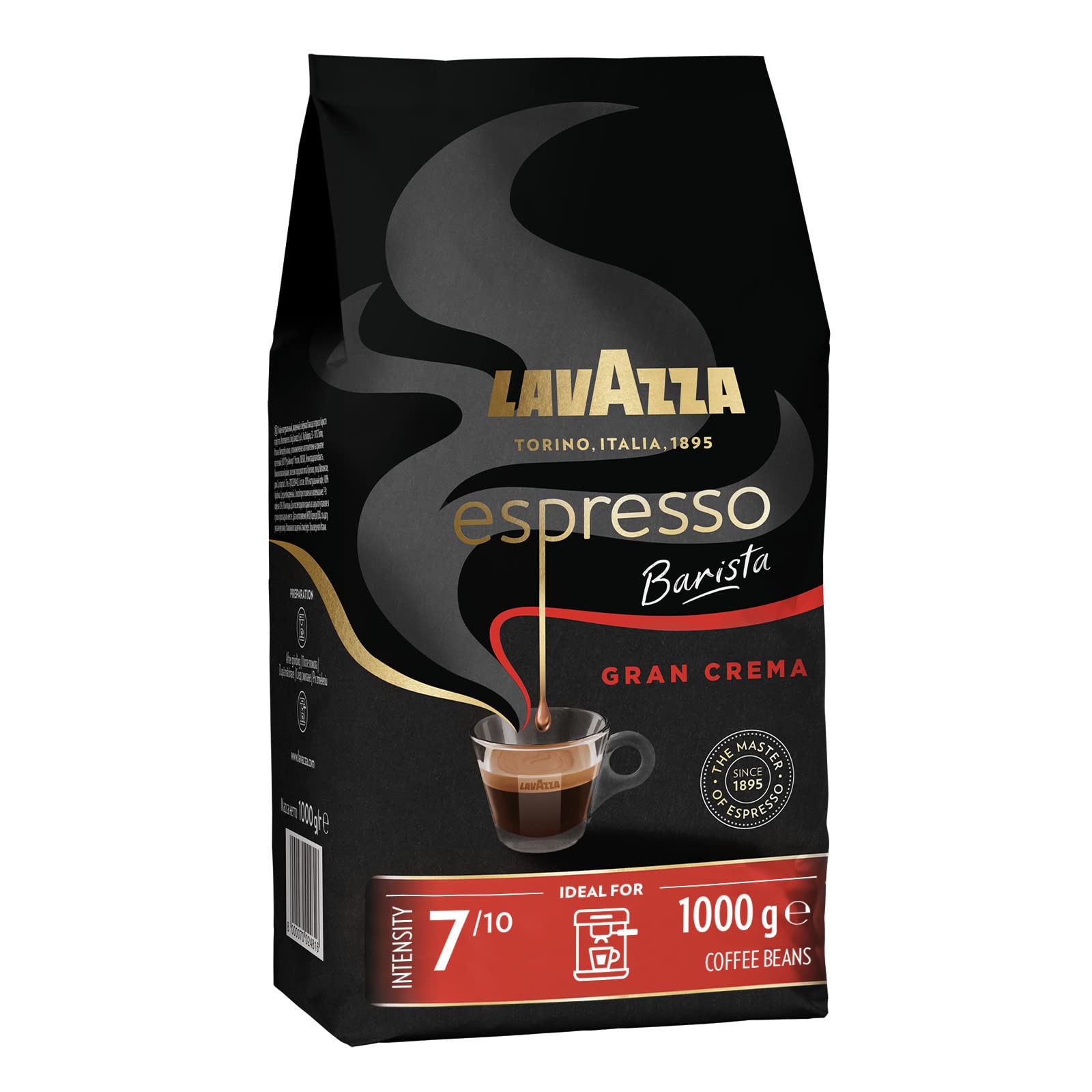 Lavazza - Lespresso Gran Crema Beans - 1 Kg