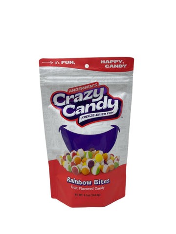 Andersons Crazy Candy Freeze Dried Candy Rainbow Bites